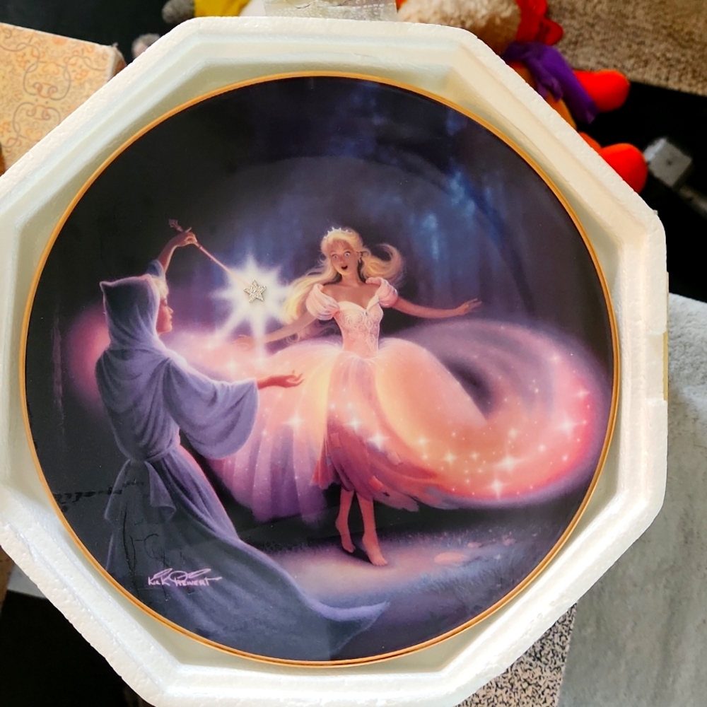 Cinderella Plate collectors edition from The Franklin Mint